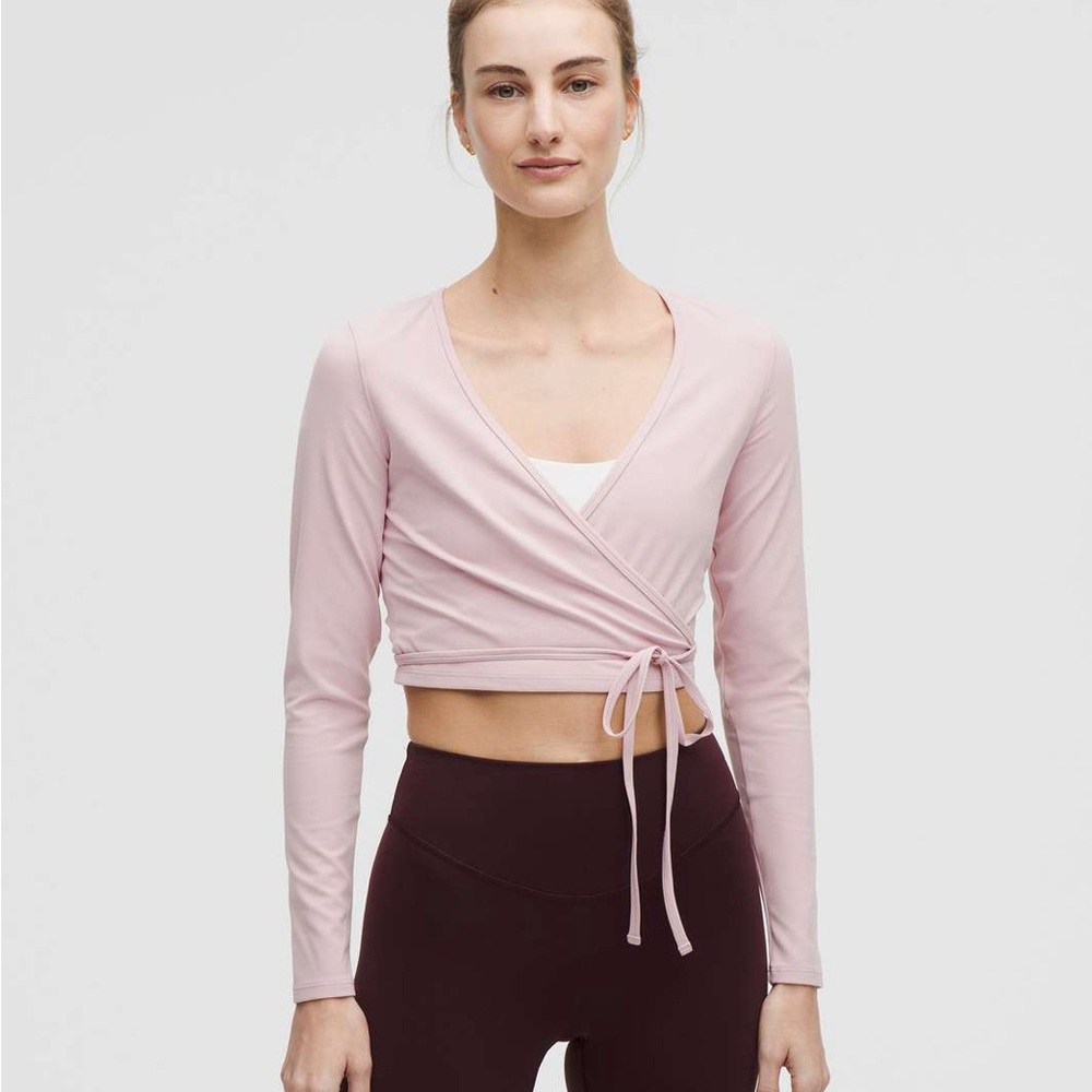 Lululemon Nulu Long-Sleeve Cropped Wrap